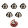 12 Holes Stainless Steel Bowl Screens, 5 Pack 27mm/1 Inch Metal Pipe Bowl Screens Replacement, Universal Fit Anti-Oxidation Glass Screens for Bowls, Gravity Filters view 1