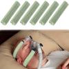 6 Pack Satin CPAP Strap Covers Soft, CPAP Headgear Strap Covers, Comfortable CPAP Supplies Silk CPAP Strap Covers, Universal and Breathable CPAP Mask Cushions for Reducing Red Marks (Green) view 1