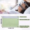 6 Pack Satin CPAP Strap Covers Soft, CPAP Headgear Strap Covers, Comfortable CPAP Supplies Silk CPAP Strap Covers, Universal and Breathable CPAP Mask Cushions for Reducing Red Marks (Green) view 2