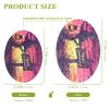 YETTASBIN Happy Halloween 3PCS Wood Pulp Scrub Sponges, Reusable Absorbent Household Cleaning Sponge Non-Scratch Kitchen Dish Sponges, Multi-Surface Safe Scrubber for Nonstick Pans, Pots view 2