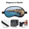 Coastal of Malta Sleep Mask for Side Sleeper - Total Blackout Sleeping Mask, Super Lightweight Soft Eye Mask for Sleeping, Zero Pressure Eye Cover Night Blindfold for Men Women view 3