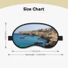 Coastal of Malta Sleep Mask for Side Sleeper - Total Blackout Sleeping Mask, Super Lightweight Soft Eye Mask for Sleeping, Zero Pressure Eye Cover Night Blindfold for Men Women view 4