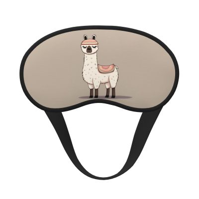 No Drama Llama Sleep Mask for Side Sleeper - Total Blackout Sleeping Mask, Super Lightweight Soft Eye Mask for Sleeping, Zero Pressure Eye Cover Night Blindfold for Men Women