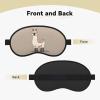No Drama Llama Sleep Mask for Side Sleeper - Total Blackout Sleeping Mask, Super Lightweight Soft Eye Mask for Sleeping, Zero Pressure Eye Cover Night Blindfold for Men Women view 2