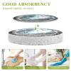 YETTASBIN Sky Bird 3PCS Wood Pulp Scrub Sponges, Reusable Absorbent Household Cleaning Sponge Non-Scratch Kitchen Dish Sponges, Multi-Surface Safe Scrubber for Nonstick Pans, Pots view 3