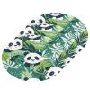 YETTASBIN Panda 3PCS Wood Pulp Scrub Sponges, Reusable Absorbent Household Cleaning Sponge Non-Scratch Kitchen Dish Sponges, Multi-Surface Safe Scrubber for Nonstick Pans, Pots view 1