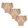 3 Pcs Cloth Diaper Covers for Adult Incontinence Underwear Cover Noiseless Leak-Protection Rubber Pant Washable Reusable Plastic Diaper Cover for Disabled Elderly Postpartum(Complexion,Small) view 1