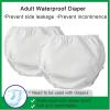 3 Pcs Cloth Diaper Covers for Adult Incontinence Underwear Cover Noiseless Leak-Protection Rubber Pant Washable Reusable Plastic Diaper Cover for Disabled Elderly Postpartum(Complexion,Small) view 4