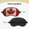 Retro Canada Flag Sleep Mask for Side Sleeper - Total Blackout Sleeping Mask, Super Lightweight Soft Eye Mask for Sleeping, Zero Pressure Eye Cover Night Blindfold for Men Women view 2