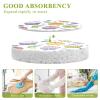 YETTASBIN Cupcakes 3PCS Wood Pulp Scrub Sponges, Reusable Absorbent Household Cleaning Sponge Non-Scratch Kitchen Dish Sponges, Multi-Surface Safe Scrubber for Nonstick Pans, Pots view 3