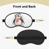 Cute Cartoon Penguin Sleep Mask for Side Sleeper - Total Blackout Sleeping Mask, Super Lightweight Soft Eye Mask for Sleeping, Zero Pressure Eye Cover Night Blindfold for Men Women view 2