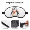 Cute Cartoon Penguin Sleep Mask for Side Sleeper - Total Blackout Sleeping Mask, Super Lightweight Soft Eye Mask for Sleeping, Zero Pressure Eye Cover Night Blindfold for Men Women view 3