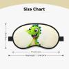 Cute Dinosaur Sleep Mask for Side Sleeper - Total Blackout Sleeping Mask, Super Lightweight Soft Eye Mask for Sleeping, Zero Pressure Eye Cover Night Blindfold for Men Women view 4