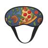 Pizza Sleep Mask for Side Sleeper - Total Blackout Sleeping Mask, Super Lightweight Soft Eye Mask for Sleeping, Zero Pressure Eye Cover Night Blindfold for Men Women view 1