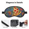 Pizza Sleep Mask for Side Sleeper - Total Blackout Sleeping Mask, Super Lightweight Soft Eye Mask for Sleeping, Zero Pressure Eye Cover Night Blindfold for Men Women view 3
