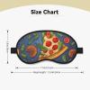 Pizza Sleep Mask for Side Sleeper - Total Blackout Sleeping Mask, Super Lightweight Soft Eye Mask for Sleeping, Zero Pressure Eye Cover Night Blindfold for Men Women view 4