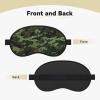 Green Military Camo Sleep Mask for Side Sleeper - Total Blackout Sleeping Mask, Super Lightweight Soft Eye Mask for Sleeping, Zero Pressure Eye Cover Night Blindfold for Men Women view 2