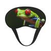 Red Eyes Tree Frogs Sleep Mask for Side Sleeper - Total Blackout Sleeping Mask, Super Lightweight Soft Eye Mask for Sleeping, Zero Pressure Eye Cover Night Blindfold for Men Women view 1
