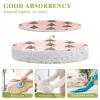 YETTASBIN Christmas Trees 3PCS Wood Pulp Scrub Sponges, Reusable Absorbent Household Cleaning Sponge Non-Scratch Kitchen Dish Sponges, Multi-Surface Safe Scrubber for Nonstick Pans, Pots view 3