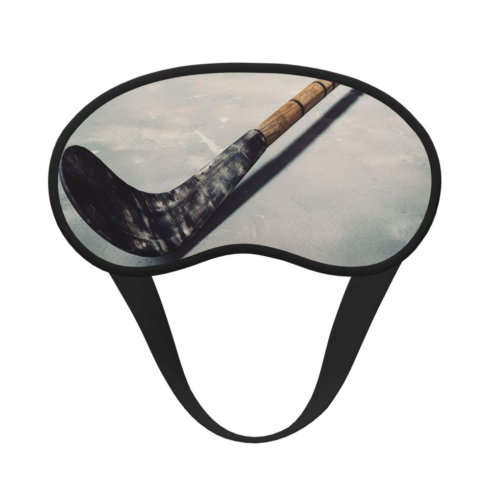 Hockey Stick Sleep Mask for Side Sleeper - Total Blackout Sleeping Mask, Super Lightweight Soft Eye Mask for Sleeping, Zero Pressure Eye Cover Night Blindfold for Men Women