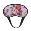Red Roses Floral Sleep Mask for Side Sleeper - Total Blackout Sleeping Mask, Super Lightweight Soft Eye Mask for Sleeping, Zero Pressure Eye Cover Night Blindfold for Men Women view 1