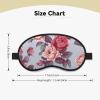 Red Roses Floral Sleep Mask for Side Sleeper - Total Blackout Sleeping Mask, Super Lightweight Soft Eye Mask for Sleeping, Zero Pressure Eye Cover Night Blindfold for Men Women view 4