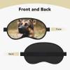 Animal German Shepherd Sleep Mask for Side Sleeper - Total Blackout Sleeping Mask, Super Lightweight Soft Eye Mask for Sleeping, Zero Pressure Eye Cover Night Blindfold for Men Women view 2