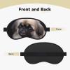 Pekingese Dog Sleep Mask for Side Sleeper - Total Blackout Sleeping Mask, Super Lightweight Soft Eye Mask for Sleeping, Zero Pressure Eye Cover Night Blindfold for Men Women view 2