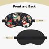 Merry Christmas Dog Sleep Mask for Side Sleeper - Total Blackout Sleeping Mask, Super Lightweight Soft Eye Mask for Sleeping, Zero Pressure Eye Cover Night Blindfold for Men Women view 2
