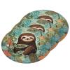 YETTASBIN Sloth 3PCS Wood Pulp Scrub Sponges, Reusable Absorbent Household Cleaning Sponge Non-Scratch Kitchen Dish Sponges, Multi-Surface Safe Scrubber for Nonstick Pans, Pots view 1