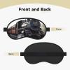 Steam Train Sleep Mask for Side Sleeper - Total Blackout Sleeping Mask, Super Lightweight Soft Eye Mask for Sleeping, Zero Pressure Eye Cover Night Blindfold for Men Women view 2