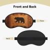 Bear Sleep Mask for Side Sleeper - Total Blackout Sleeping Mask, Super Lightweight Soft Eye Mask for Sleeping, Zero Pressure Eye Cover Night Blindfold for Men Women view 2