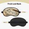 Sheet Music Sleep Mask for Side Sleeper - Total Blackout Sleeping Mask, Super Lightweight Soft Eye Mask for Sleeping, Zero Pressure Eye Cover Night Blindfold for Men Women view 2