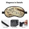 Sheet Music Sleep Mask for Side Sleeper - Total Blackout Sleeping Mask, Super Lightweight Soft Eye Mask for Sleeping, Zero Pressure Eye Cover Night Blindfold for Men Women view 3