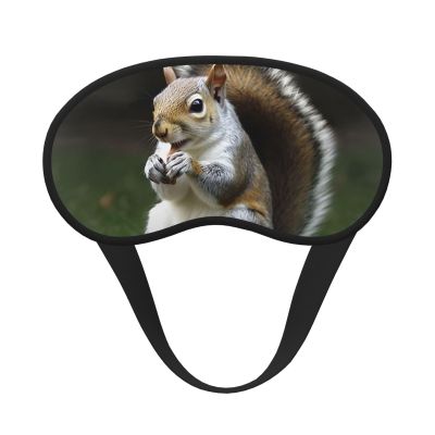 Squirrel Sleep Mask for Side Sleeper - Total Blackout Sleeping Mask, Super Lightweight Soft Eye Mask for Sleeping, Zero Pressure Eye Cover Night Blindfold for Men Women