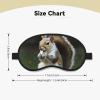 Squirrel Sleep Mask for Side Sleeper - Total Blackout Sleeping Mask, Super Lightweight Soft Eye Mask for Sleeping, Zero Pressure Eye Cover Night Blindfold for Men Women view 4