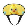 Yellow Chicken Sleep Mask for Side Sleeper - Total Blackout Sleeping Mask, Super Lightweight Soft Eye Mask for Sleeping, Zero Pressure Eye Cover Night Blindfold for Men Women view 1