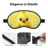 Yellow Chicken Sleep Mask for Side Sleeper - Total Blackout Sleeping Mask, Super Lightweight Soft Eye Mask for Sleeping, Zero Pressure Eye Cover Night Blindfold for Men Women view 3