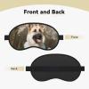 German Shepherd Dog Sleep Mask for Side Sleeper - Total Blackout Sleeping Mask, Super Lightweight Soft Eye Mask for Sleeping, Zero Pressure Eye Cover Night Blindfold for Men Women view 2