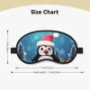 Christmas Penguin Sleep Mask for Side Sleeper - Total Blackout Sleeping Mask, Super Lightweight Soft Eye Mask for Sleeping, Zero Pressure Eye Cover Night Blindfold for Men Women view 4