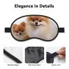 Cute Pomeranian Sleep Mask for Side Sleeper - Total Blackout Sleeping Mask, Super Lightweight Soft Eye Mask for Sleeping, Zero Pressure Eye Cover Night Blindfold for Men Women view 3