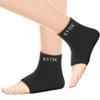 Ankle Ice Pack Wrap Reusable Gel Cold Compression Sleeve for Swelling, Sprained Ankle, Achilles Tendonitis & Plantar Fasciitis Relief Black (Pack of 2)Large view 1