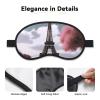 Eiffel Tower Sleep Mask for Side Sleeper - Total Blackout Sleeping Mask, Super Lightweight Soft Eye Mask for Sleeping, Zero Pressure Eye Cover Night Blindfold for Men Women view 3