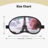 Eiffel Tower Sleep Mask for Side Sleeper - Total Blackout Sleeping Mask, Super Lightweight Soft Eye Mask for Sleeping, Zero Pressure Eye Cover Night Blindfold for Men Women view 4