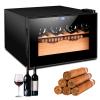 aKpJhgD Compact Humidor Cabinet, 25l Electric Humidor, Smart Touch Control+LED Lighting,150 Capacity Electronic Temperature Control Cabinet D view 1