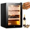 aKpJhgD Electric Cigar Humidors Cooling, 50l Electronic Humidor Cabinet with Humidity and Temperature Control,Cedar Wood,Cigar Storage Cabinet WineCabinet view 1