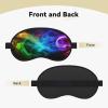 Rainbow Smoke Sleep Mask for Side Sleeper - Total Blackout Sleeping Mask, Super Lightweight Soft Eye Mask for Sleeping, Zero Pressure Eye Cover Night Blindfold for Men Women view 2