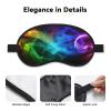 Rainbow Smoke Sleep Mask for Side Sleeper - Total Blackout Sleeping Mask, Super Lightweight Soft Eye Mask for Sleeping, Zero Pressure Eye Cover Night Blindfold for Men Women view 3