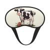 Dairy Cow Sleep Mask for Side Sleeper - Total Blackout Sleeping Mask, Super Lightweight Soft Eye Mask for Sleeping, Zero Pressure Eye Cover Night Blindfold for Men Women view 1