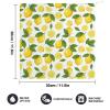 Meaudiwes Fashion Kitchen Towels Unisex Soft Highly Absorbent Hand Towels for Spa Bath Gym Yellow Lemon view 2